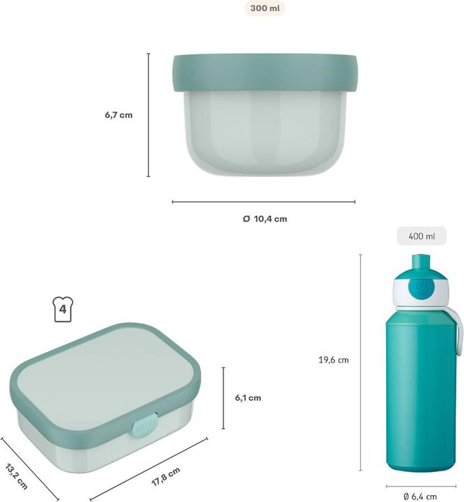 Produktbild Mepal Campus Lunchset