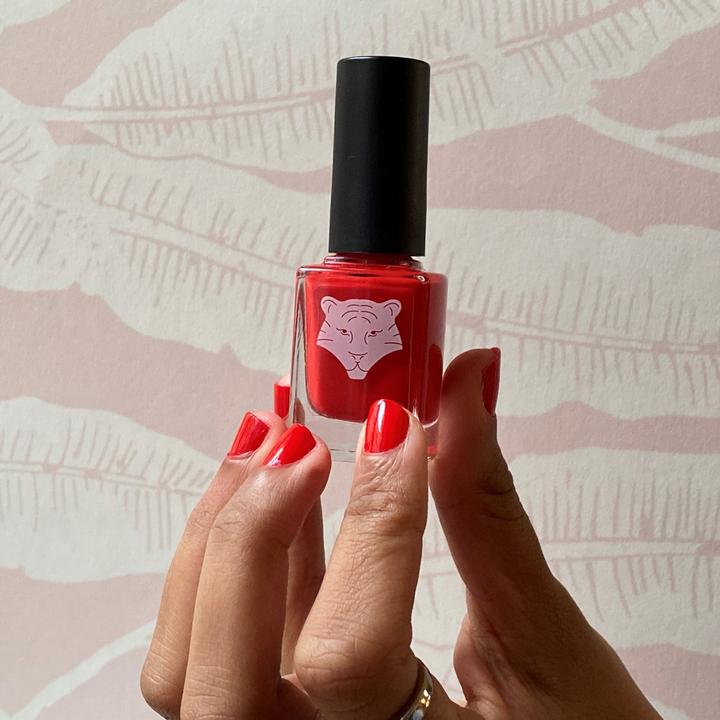 Immagine prodotto All Tigers Lacca per unghie - Vernis 206 ORANGE | RED (206, Smalto per unghie effetto gel)