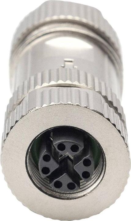 Produktbild Digitus M12-Buchse X-kodiert IP67, Cat. 6A, feldkonfektionierbar