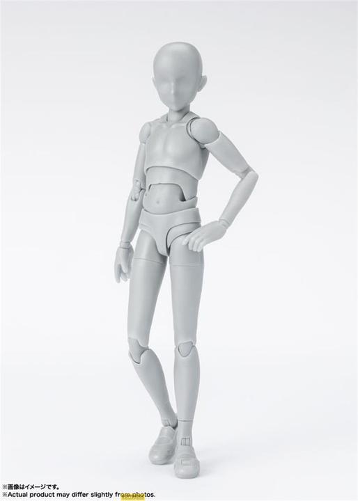 Image du produit Tamashii Nation S.H. Figuarts figurine Body-Kun School Life Edition DX Set (Gray Color Ver.) 13 cm