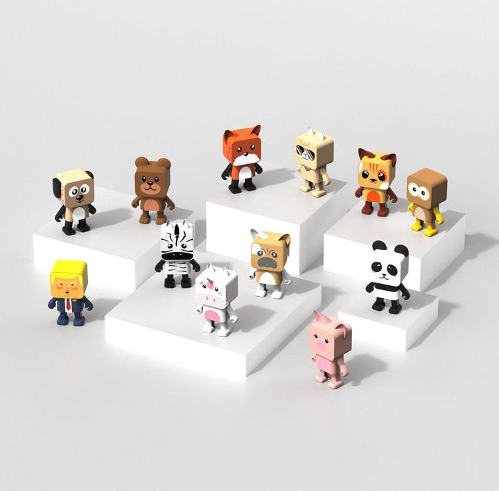 Image du produit Mobility on Board Dancing Animal speaker Raton laveur (4 h, Fonctionnement sur batterie)