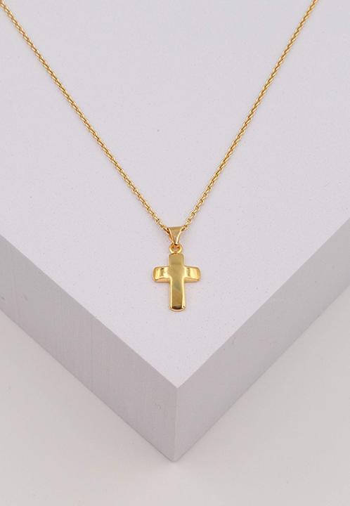 Produktbild Muau Balken-Kreuz (750/18K Gelbgold)