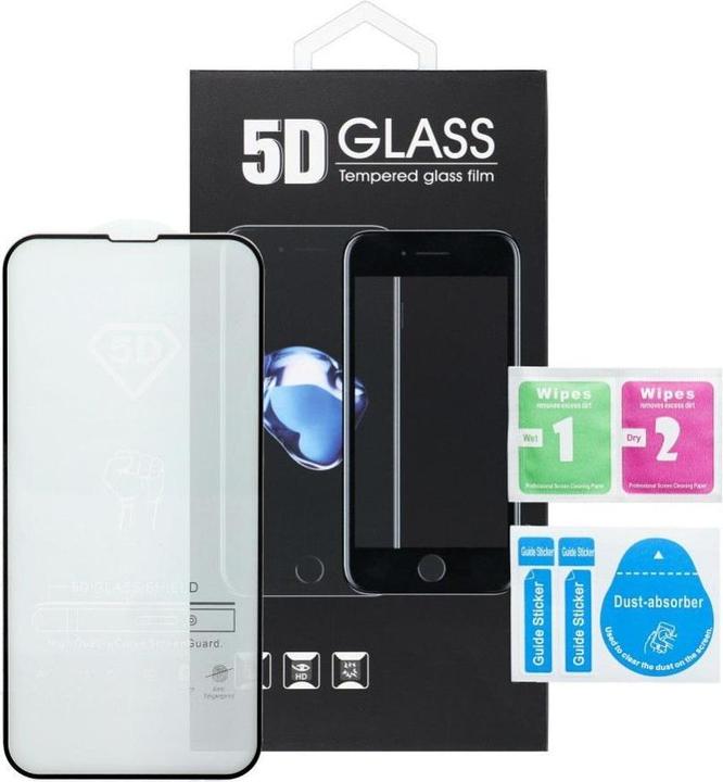 Image du produit OEM 2 Products without IMEI/SN 5D Full Glue Tempered Glass - for Huawei Mate 20 Lite black (2 pièce(s), Mate 20 Lite)