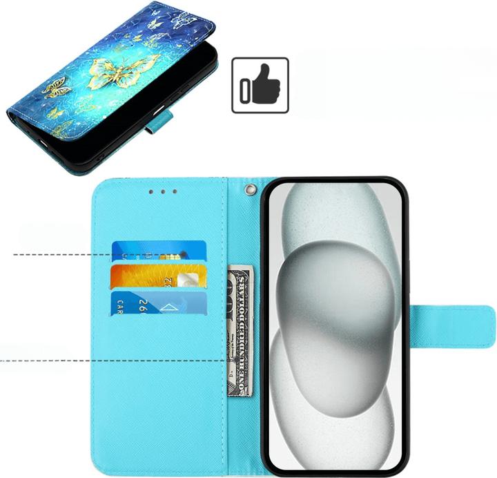 Actual product image Cover-Discount iPhone 16e - Etui Glitzer Effekt (Apple iPhone 16e)