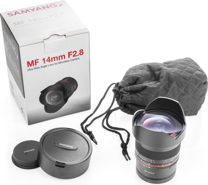 Productafbeelding Samyang 14mm F2.8 (Nikon Z, APS-C / DX, Volledig formaat)