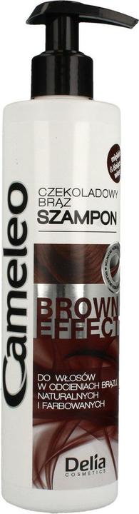 Delia Cosmetics Cameleo - Brown Effect Shampoo shampoo for hair in shades of brown 250ml (250 ml, Flüssiges Shampoo)