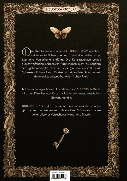 Produktbild Biblioteca Obscura: Das Bildnis des Dorian Gray (Deutsch, Marcin Minor, Oscar Wilde, 2023)