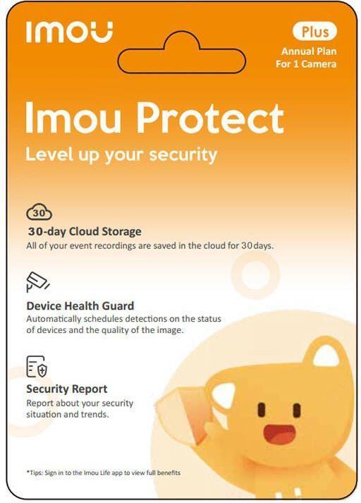 Image du produit Imou Carte cadeau Protect Plus (plan annuel)