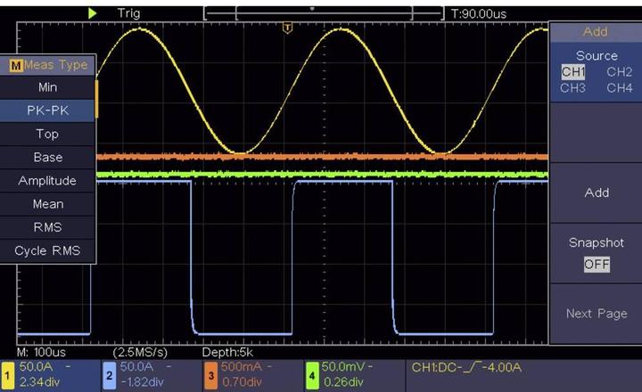 Produktbild Voltcraft Digital-Oszilloskop (CAT II 600V)