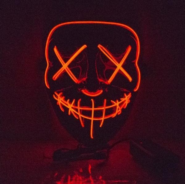 Produktbild Zoelibat LED Horror-Maske, Halloween (One Size)