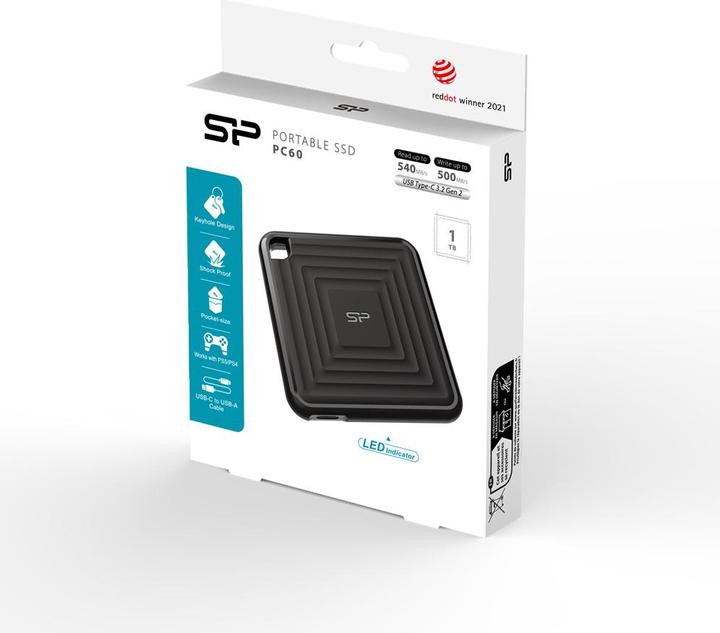 Actual product image Silicon Power PC60 (1 TB)