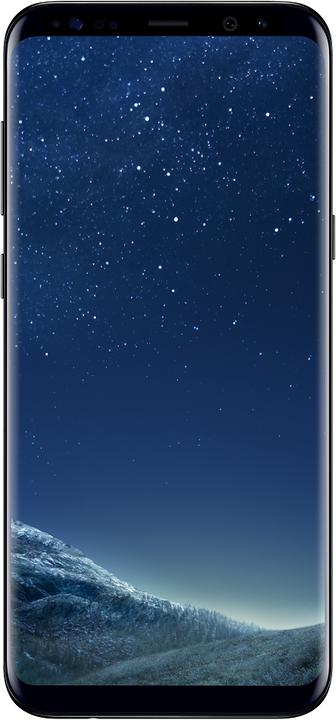 Samsung Galaxy S8+ Duos (64 Go, Midnight Black, 6.20", Double SIM hybride, 12 Mpx, 4G)