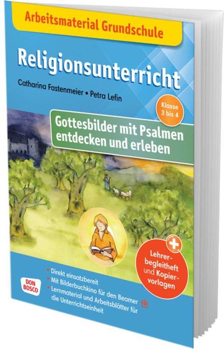 Immagine prodotto Arbeitsmaterial Grundschule. Religionsunterricht. Gottesbilder mit Psalmen entdecken und erleben (Tedesco, Catharina Fastenmeier, Petra sinistra, 2022)
