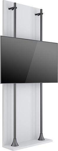 Image du produit Multibrackets Support mural au sol avec tube Dopper, VESA 200x