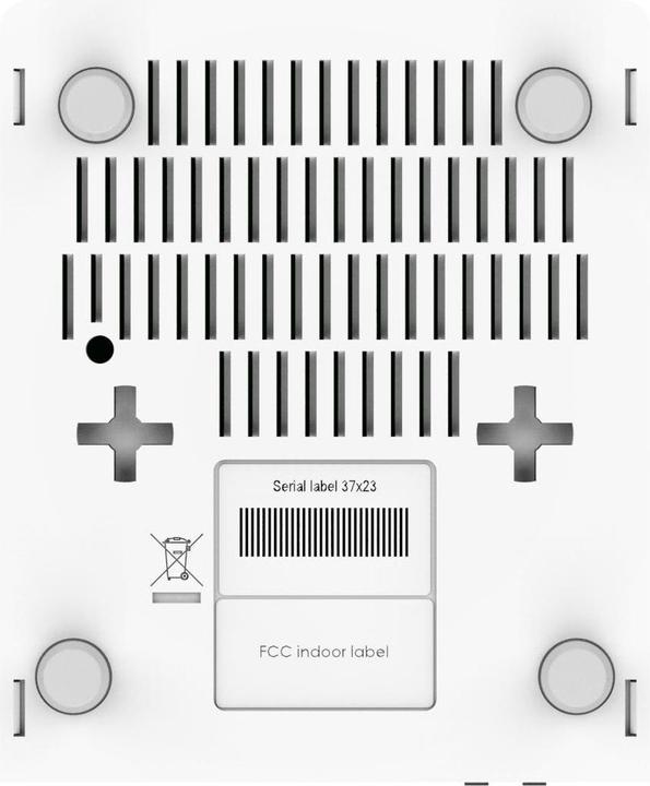 Actual product image MikroTik RB960PGS: 5 Port PoE+ Router