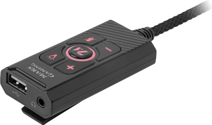 Produktbild Mars Gaming Carte Son externe compatible MSC2 USB (Noir) (USB)