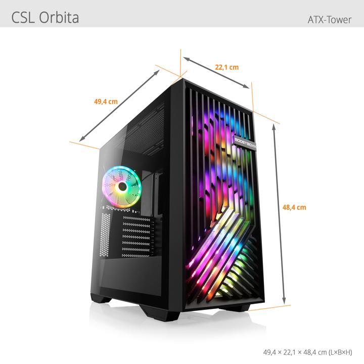 Immagine prodotto CSL M10900 (AMD Ryzen 5 5600G, 32 GB, 1000 GB, AMD Radeon Graphics)