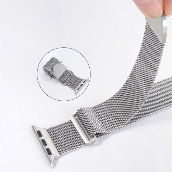 Produktbild MU Classic Milanese Series Metall Armband (38 mm, 40 mm, 41 mm, Metall)