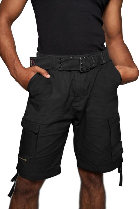 Normani Sommer-Shorts „Atacama“ mit Gürtel „Wadi“ (M)