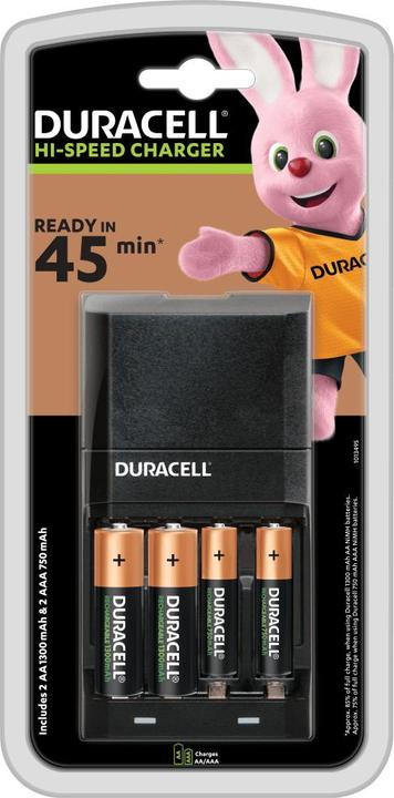 Actual product image Duracell Battery Charger Cef27 2aa+2aaa (1 pcs., AAA, AA, Chargers without battery)