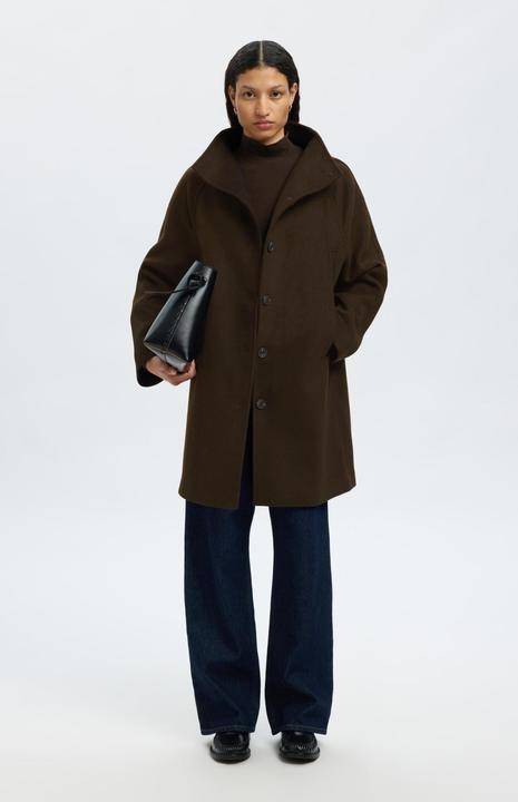Actual product image Selected Femme Slfvinni Wool Blend Coat Noos (40)