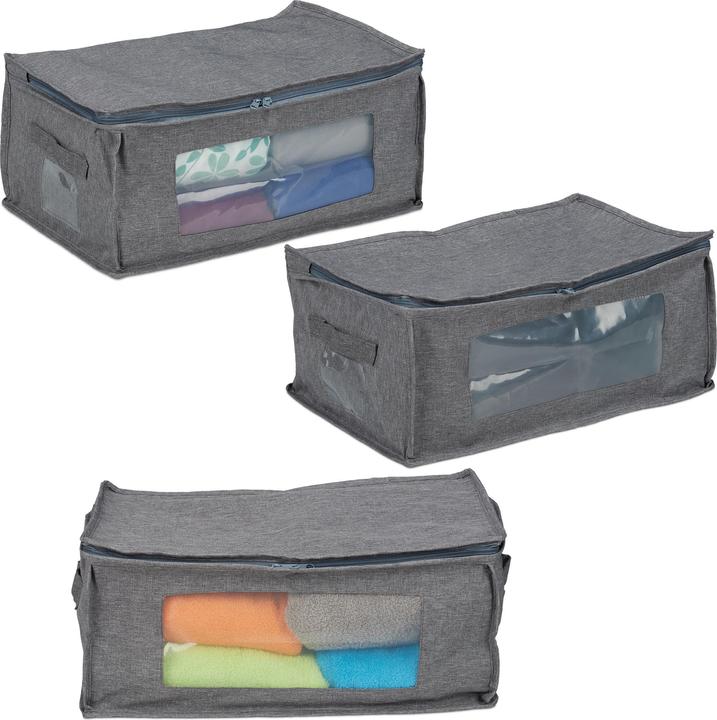 Produktbild Relaxdays Aufbewahrungstasche (45 x 30 x 20 cm, 20 l)