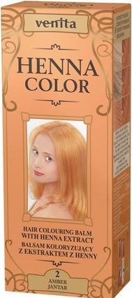 Venita - Henna Color Coloring Lotion From Henna Ecstraktem 2 Amber 75Ml (2 Amber)