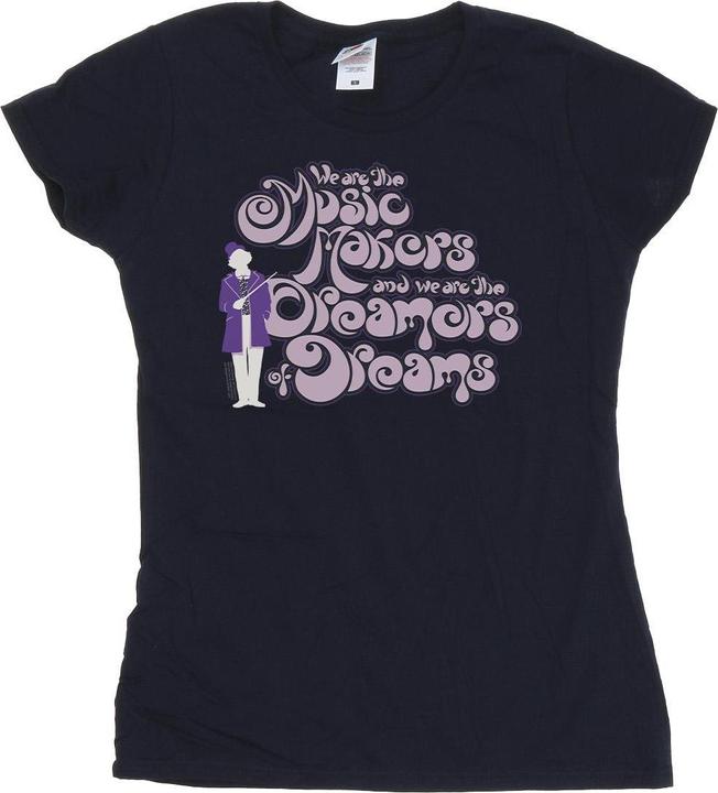 Willy Wonka & the Chocolate Factory Dreamers Text TShirt (XXL)