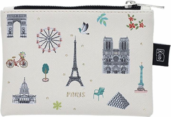 Kiub flache geldbörse paris je t'adore