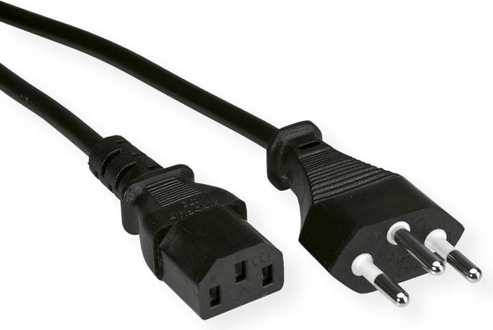 Value Power cable Switzerland T12 to C13 (1.80 m)