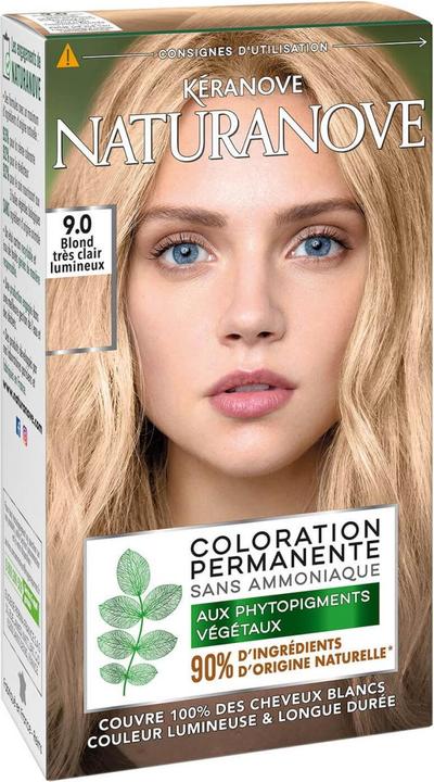 Kéranove Naturanove - Permanent Hair Color Very Light Glow Blonde 9.0 (9.0)