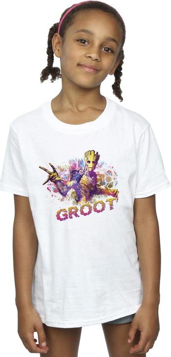 Immagine prodotto Guardians Of The Galaxy Abstract Groot Maglietta Ragazze (104)