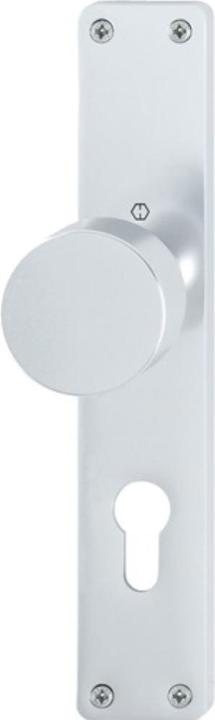 Actual product image Hoppe Knob escutcheon 54/202 Aluminium F1 PZ (Door handle)