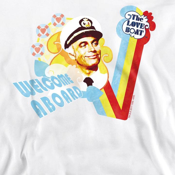 Immagine prodotto The Love Boat Welcome Aboard Felpa Adulto Unisex (L)