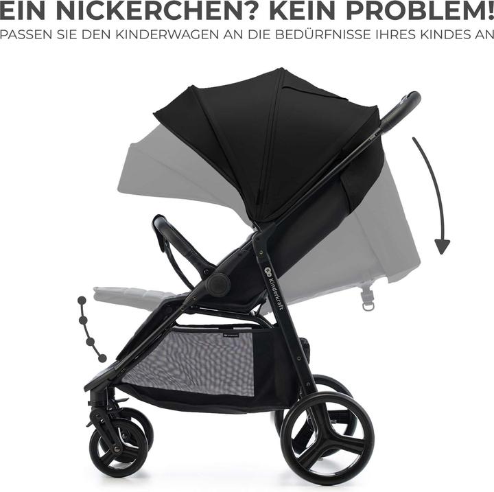 Produktbild KinderKraft Baby Stroller RINE CLASSIC BLACK