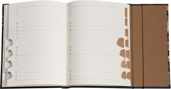 Produktbild Paperblanks Adressbuch Mini Schiksal (10 x 14 cm, Liniert, Harter Einband)
