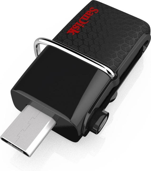 Actual product image SanDisk USB3.0 Ultra Dual 32GB OTG (32 GB, USB-A, Micro USB-A)