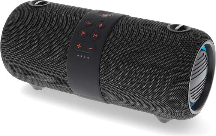Produktbild Nedis Bluetooth-Lautsprecher - max. Batteriespielzeit: 6.5 Std - Handgerät - 40 W - Stereo - Eingeba (6.50 h, Netzbetrieb)