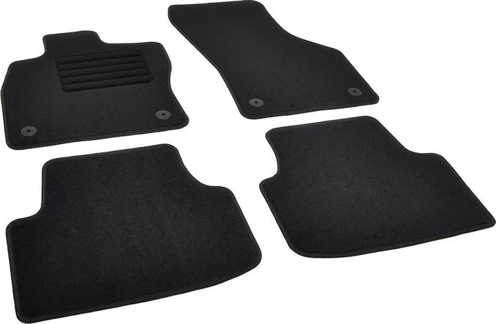 Image du produit Rigum Tapis de sol textile pour Seat Leon / Cupra Leon, Formentor / VW Golf break à partir de 2020 (1 jeu de 2 tapis de sol)