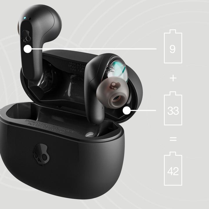 Image du produit Skullcandy Rail (pas de réduction du bruit, 9 h, Sans fil)