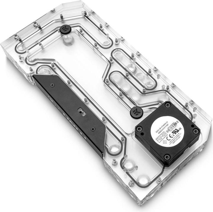 Actual product image EKWB EK-Mana G2 PC-O11D EVO DDC D-RGB Distro Plate - acrylic