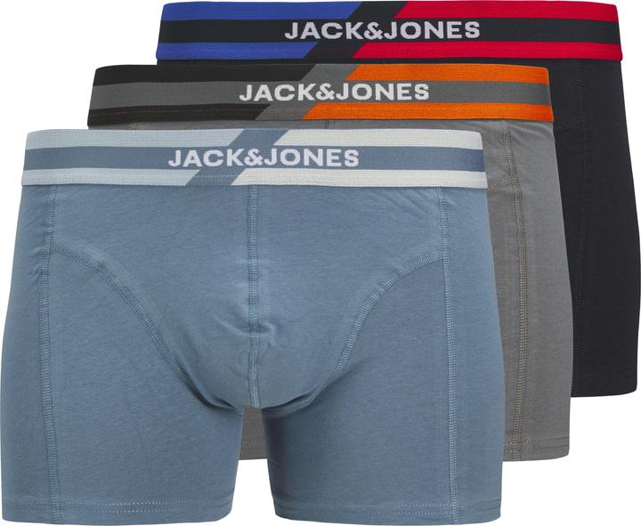 Produktbild Jack & Jones Jacsteve Solid Trunks 3 Pack Jnr Sn (128, 3er Pack)