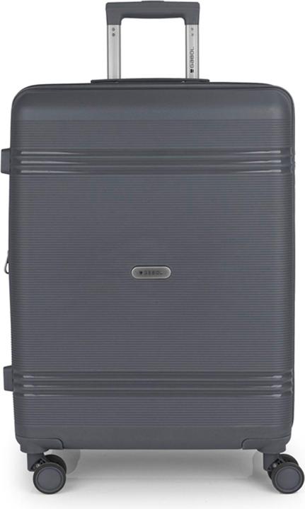 Gabol Saori 4 Rollen Trolley M 66 cm mit Dehnfalte (71 l, M (50 - 90l))
