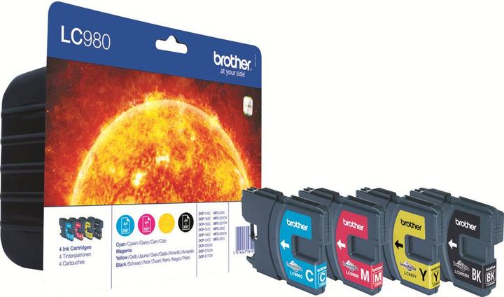Produktbild Brother LC-980 Value Pack (M, C, Y, BK)
