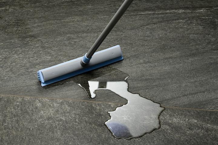 Actual product image York Rubber broom with telescopic handle Bacteria Stop (1 pcs.)