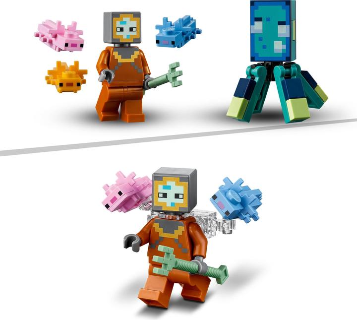 Actual product image LEGO The Guardians' Duel (21180, LEGO Minecraft)