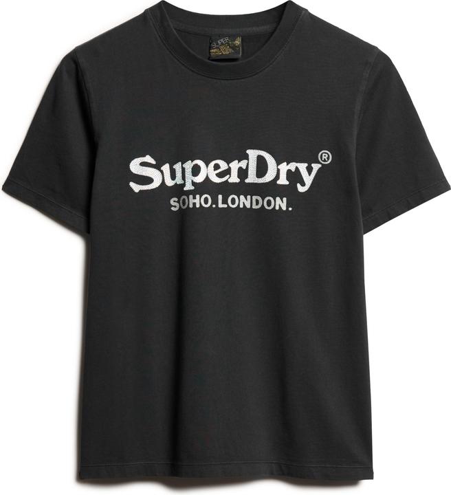 Actual product image Superdry Metallic Venue Relaxed Tee (12)