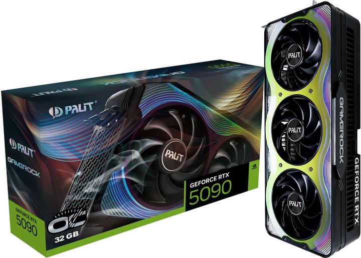 Actual product image Palit GeForce RTX 5090 GameRock OC (32 GB)