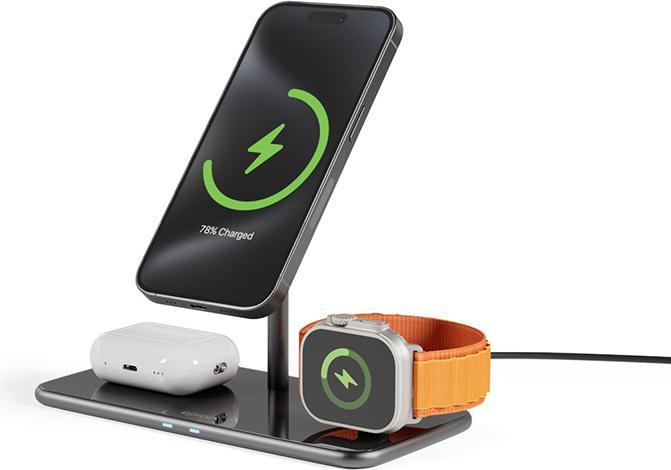 Actual product image Epico Mag+ Glass Charging Stand (25 W)