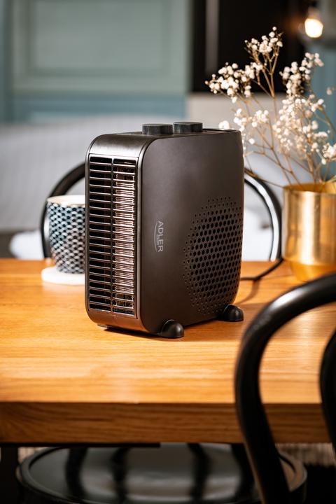 Image du produit Adler Heater AD 7725b Chauffage par ventilateur, 2000 W, Nombre de niveaux de puissance 2, Juodas (2000 W)